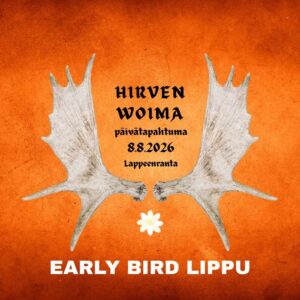 Hirven Woima 8.8.2026 Early bird